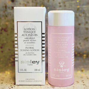 Sisley~Floral Toning Lotion for Dry/Sensitive Skin~3 fl oz/100ml~Travel Size~NIB